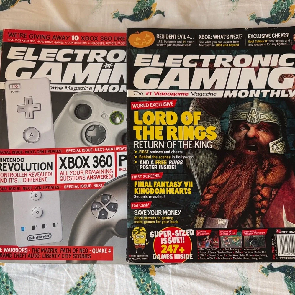 Electronic Gaming Magazine Bundle